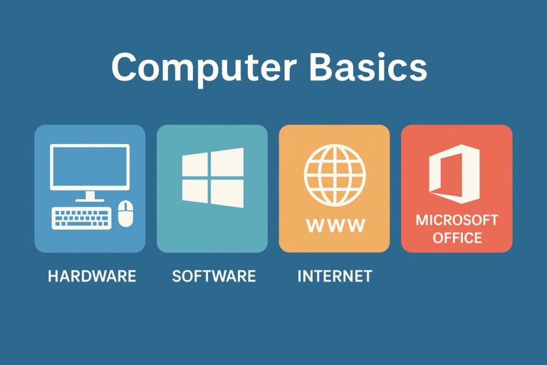 Blog 2 overview of computer basics including software and hardware .
